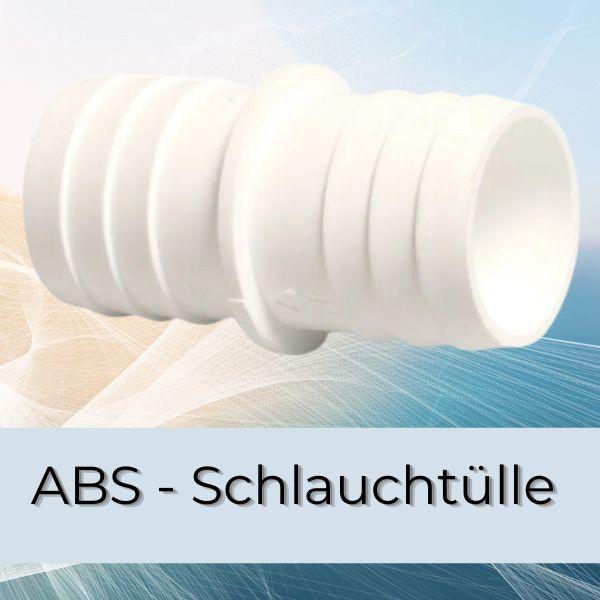 ABS-Schlauchtülle in 32 + 38 mm